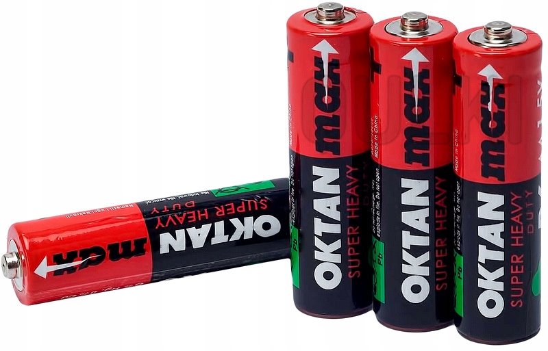 Bateria cynkowo-węglowa Oktan AA (R6) 4 szt.