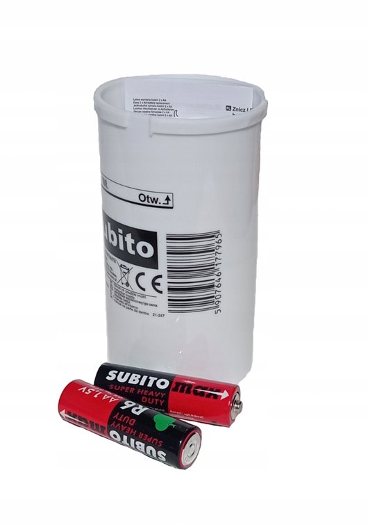 Wkład LED Subito S6 czerwony