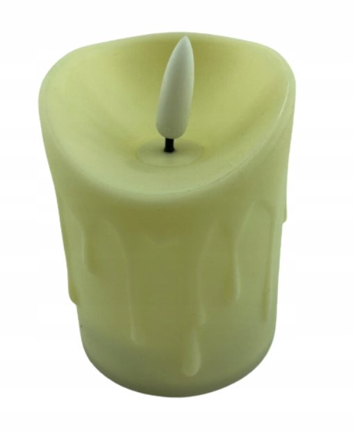 Świeca LED z imitacją wosku 8cm