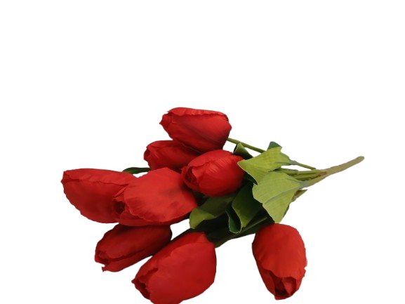 Bukiet wiosenny czerwone tulipany 9 szt./pęczek