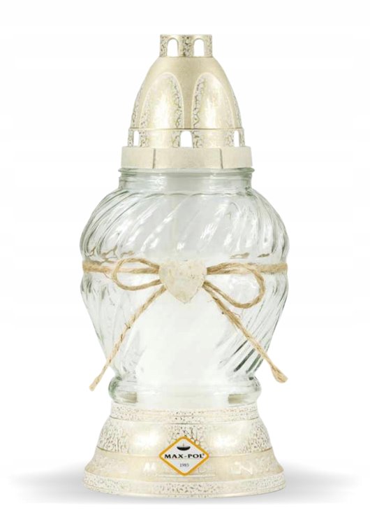 Znicz parafinowy Max-Pol do 35h wys. 25 cm