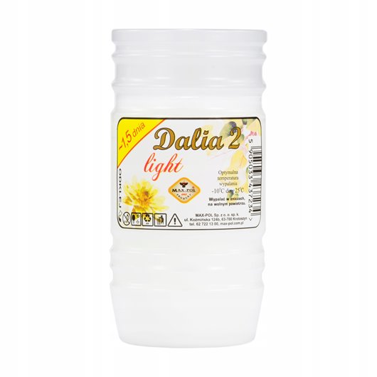 Wkład parafinowy do zniczy MAX-POL Dalia light 2