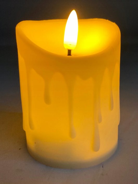 Świeca LED z imitacją wosku 8cm