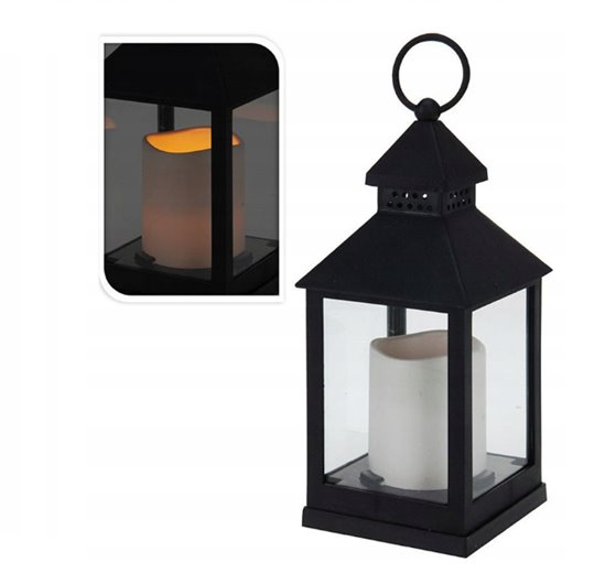 Latarnia Home Styling Collection tworzywo sztuczne 23 cm