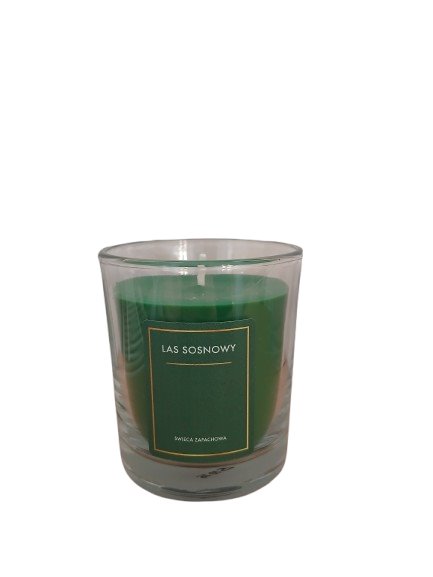 Świeca zapachowa w słoiku Las sosnowy 130g