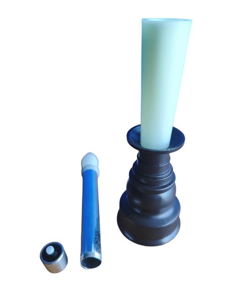 ŚWIECA LED DEKORACYJNA 20 CM WYSOKOŚĆ ŚWIECZNIK OZDOBA