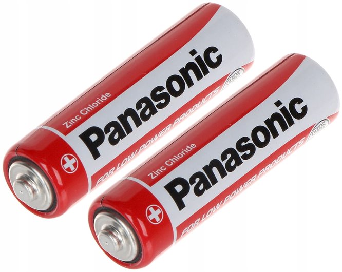 4x Bateria cynkowo-węglowa Panasonic AAA (R3) blister