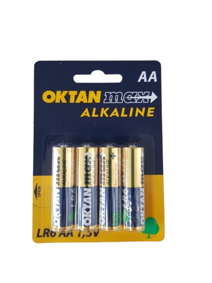 Bateria alkaliczna Oktan Max AA (R6) 4 szt.