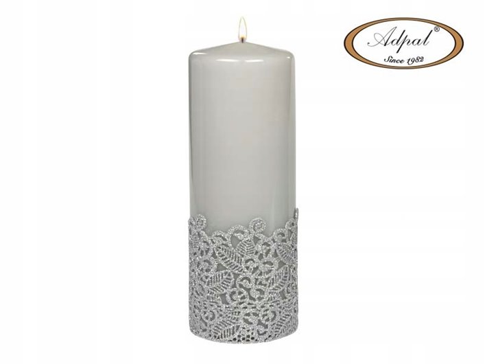 Świeca walec BISPOL 20H 10CM SW50/100 KREMOWA ECRU