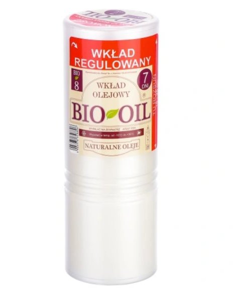 Wkład olejowy BIO OIL 8 regulowany do zniczy 7 dni 168h Płomyk