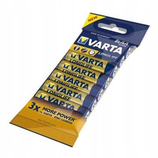 Bateria alkaliczna Varta AA (R6) 8 szt.