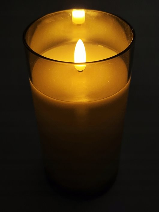 ŚWIECA LED RUCHOMY PŁOMIEŃ 15 cm