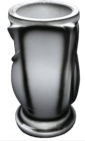 Wazon na cmentarz- Wazon Nagrobny W5 Szary Cień