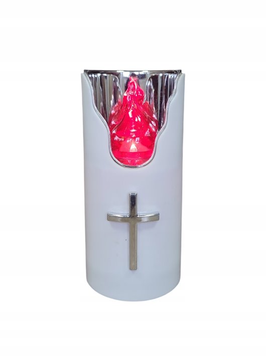 Świeca LED Z KRZYŻEM C707