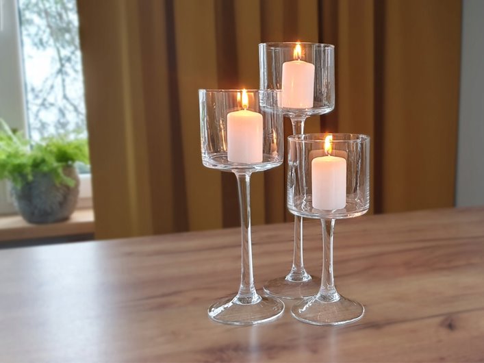 Świeca pieńkowa walec BISPOL Aura sw50/100-090 (biała) ~20h