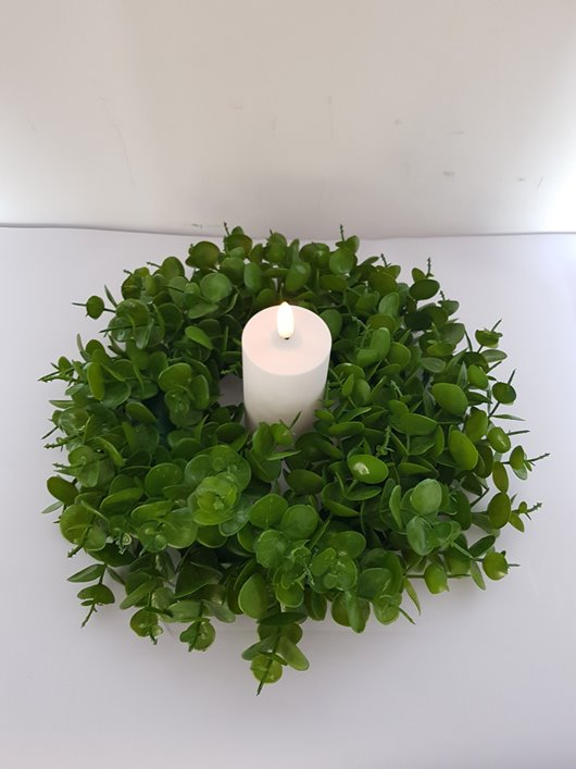 WIANEK EUKALIPTUS OZDOBNY DEKORACYJNY 24 CM