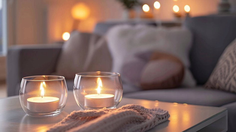 Świeca tealight parafinowa Bezzapachowe Aura 50 szt.