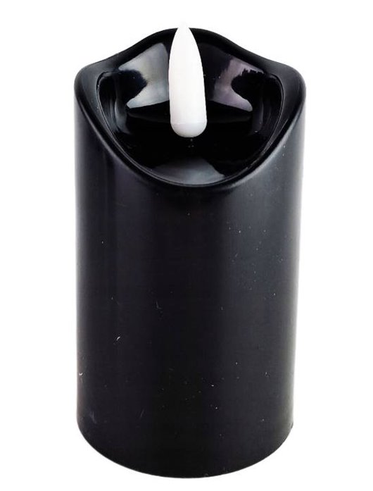 Wkład led do zniczy Cortina 9,5 cm fi 5cm Black