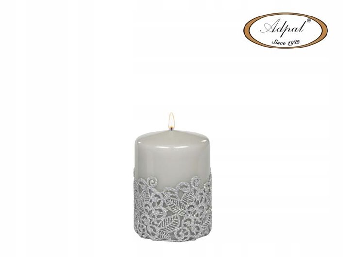 Świeca walec BISPOL 20H 10CM SW50/100 KREMOWA ECRU