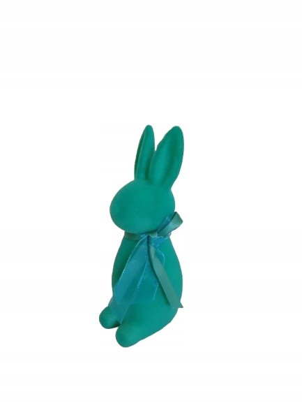 Figurka wielkanocna tworzywo sztuczne zając 15 cm