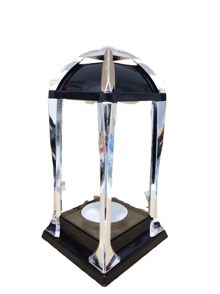 Nowoczesna kapliczka z srebrnymi dodatkami 31 cm