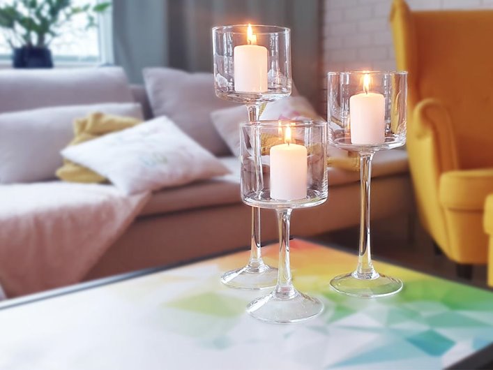 Świeca pieńkowa walec BISPOL Aura sw50/100-090 (biała) ~20h