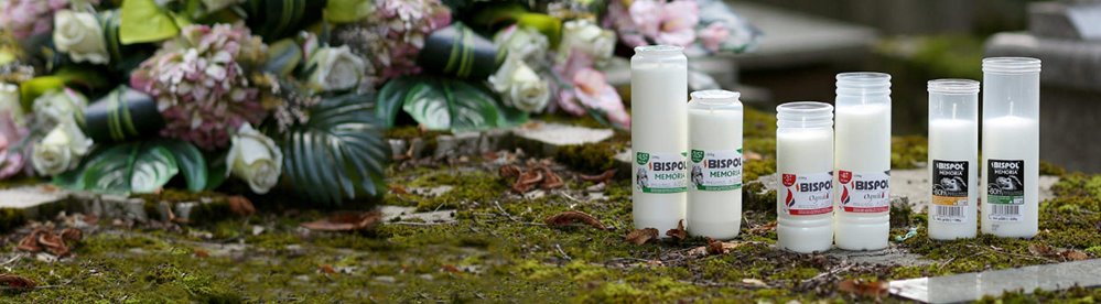 Wkład parafinowy do zniczy Bispol Ognik WP5N 18cm 75h 3 dni palenia 1 szt