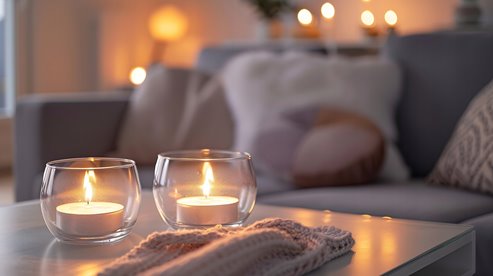 Świeca tealight parafinowa Bezzapachowa Aura 20 szt. 10 h