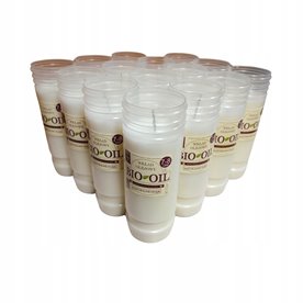 Wkłady do zniczy olejowe Bio-Oil 7 192 h 7-8 dni 21,5 cm wys. śr. 7,5cm
