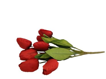 Bukiet wiosenny czerwone tulipany 9 szt./pęczek