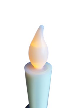 ŚWIECA LED DEKORACYJNA 20 CM WYSOKOŚĆ ŚWIECZNIK OZDOBA