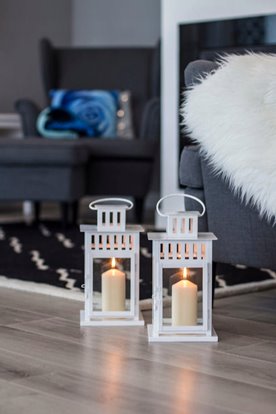 Świeca parafinowa Bezzapachowa Aura Bispol 60/120 butelkowa zieleń