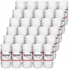 Wkłady do zniczy Bispol Ognik WP2N parafinowe 2 dni wys.11 cm 30 sztuk