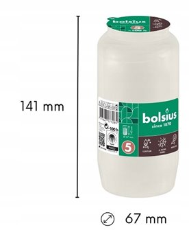 Wkład Bolsius Olejowy RC5 100h 14 cm 1 szt.