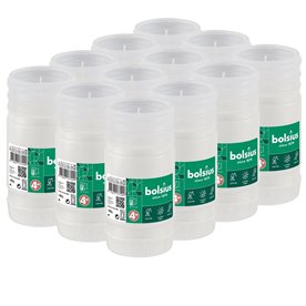 Wkłady do zniczy Bolsius RP4W parafinowe 79h wysokość 15 cm zgrzewka 12 szt