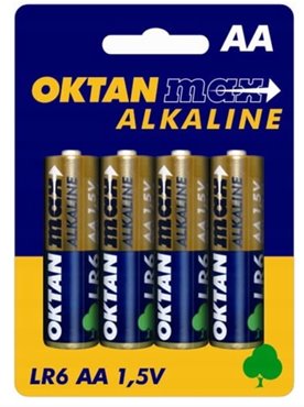 Bateria alkaliczna Oktan Max AA (R6) 4 szt.