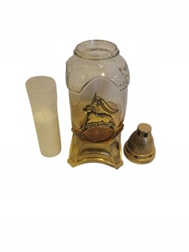 ZNICZ WIELKANOCNY 31 cm Aplikacja złoty Baranek Alleluja