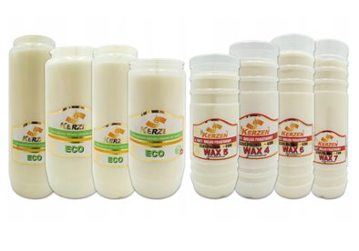 Wkład do zniczy olejowy Kerzen ECO 1 60h 2,5 dnia 1 sztuka