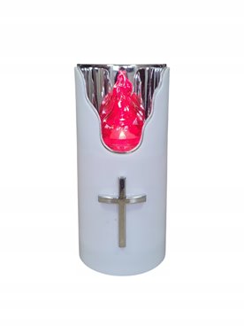Świeca LED Z KRZYŻEM C707