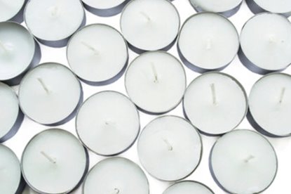 Świeca tealight parafinowa Bezzapachowe Aura 50 szt.