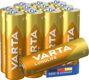 VARTA LONGLIFE baterie alkaliczne LR3 AAA 24 szt