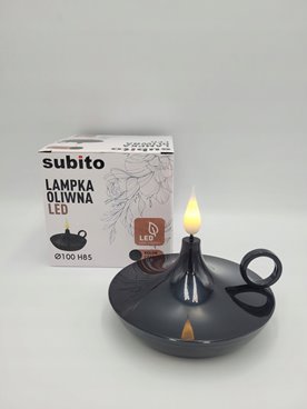Wkład elektryczny Lampka oliwna Subito LED czarna 295
