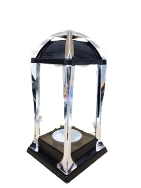 Nowoczesna kapliczka z srebrnymi dodatkami 31 cm