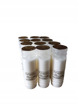 Wkłady parafinowe do zniczy Bispol 4 17,5cm 12 szt