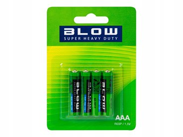 Bateria cynkowo-węglowa Blow AAA (R3) 40 szt.