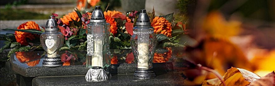 Wkład LED do zniczy kapliczek SUBITO Comet niebieski do 1szt. 10,5 cm wys