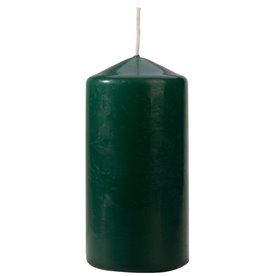 Świeca parafinowa Bezzapachowa Aura Bispol 60/120 butelkowa zieleń